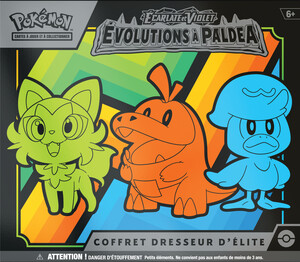 Pokémon Pokemon Scarlet & Violet Paldea Evolved Elite Trainer Box (francais) 820650556654