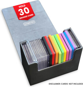 Evoretro EvoRetro magnetic card deck storage holding for 30 card graded (10) 3701492108058