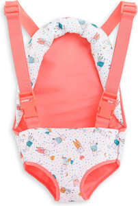 Corolle Corolle accessoires (36-42cm) Porte bébé pour poupon couleur saumon 4062013141077