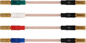 Audio Technica cartridges To Headshell Lead Wires AT6108 4961310144227