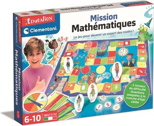 Clementoni Education clementoni Mission mathématiques 8005125525942