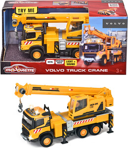 Majorette Majorette - Camion-grue Volvo Sons et lumières 3467452073384