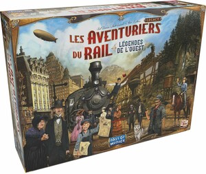 Days of Wonder Les aventuriers du rail (fr) legacy légendes de l'ouest 824968202364