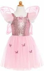 Creative Education Costume Robe papillon à paillettes rose, grandeur 5-7 771877323157