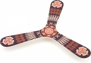 Wallaby Boomerangs Boomerang Wallaby 3 pales Fidji, en bouleau aviation, impression numérique, pour droitier seulement *