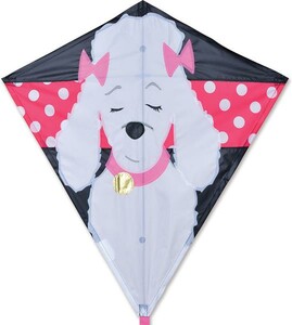 Premier Kites Cerf-volant monocorde Losange 30" Caniche Gigi 630104152673