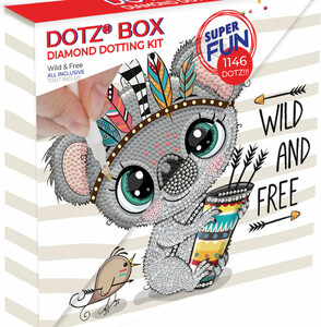 Diamond Dotz Broderie Diamant - wild & free Dotz Box 4895225918829