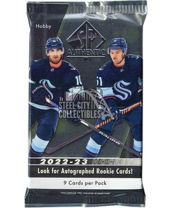 Upper Deck Upper Deck SP Authentic Hobby Hockey 22/23 Booster 053334121767