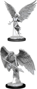 NECA/WizKids LLC Dnd unpainted minis wv11 harpy and arakocra 634482900260