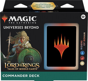 Wizards of the Coast MTG Lord of the Rings Tales of Middle-Earth Commander Deck Riders of Rohan *