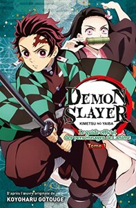 Panini Demon slayer - Le guide officiel des personnages de l'anime (FR) T.01 9791039104258