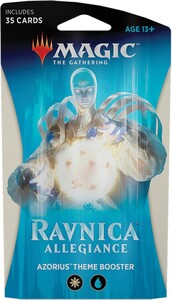 Wizards of the Coast MTG Ravnica Allegiance Themed Booster Azorius (Blanc et Bleu) *