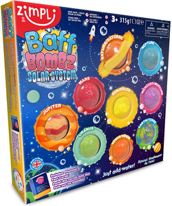 Zimpli Kids zimpli - baff bombes de bain système solaire 813974026552