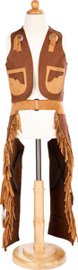 Creative Education Costume Veste et chaps de Cowboy, grandeur 7-8 771877671074