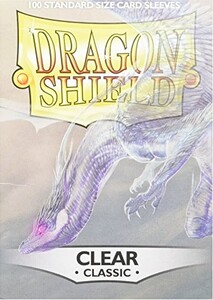 Dragon Shield Protecteurs de cartes Standard Dragon Shield clear 100ct 5706569100018