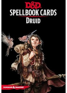 Wizards of the Coast Donjons et dragons 5e DnD 5e (en) Spellbook Cards Druid (D&D) 9780786966554