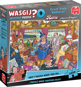 Jumbo Casse-tête 1000 Wasgij Retro Mystery #09 Super cambriolage 8721017602835