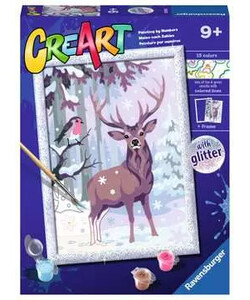 Ravensburger CreArt Peinture à numéro CreART Copains d’hiver 4005556200788
