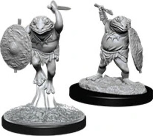 NECA/WizKids LLC Dnd unpainted minis wv12 bullywug 634482900697