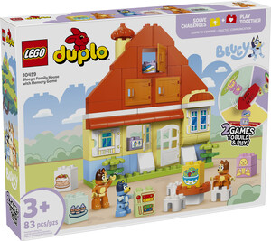 LEGO LEGO 10459 Bluey La maison de famille et le jeu de mémoire 673419405874