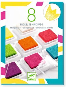 Djeco 8 encreurs et 1 nettoyeur - pop 3070900097988