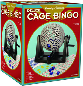 Pressman Toy Corporation Boulier de bingo de luxe (sphère) (Cage Bingo) 021853032079