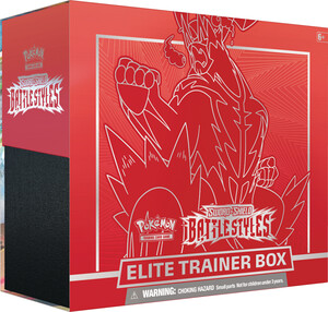 nintendo Pokémon Sword and Shield battle styles Elite Trainer Box Gigantamax Single Strike Urshifu 