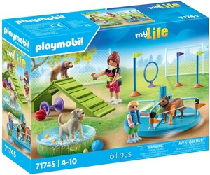 Playmobil Playmobil 71745 Aire de jeux pour chiens, enfant et éducatrice 4008789717450