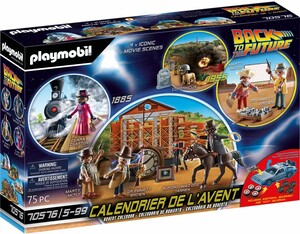 Playmobil Playmobil 70576 Calendrier de l'Avent "Back to the Future Part III" (sept 2021) 4008789705761