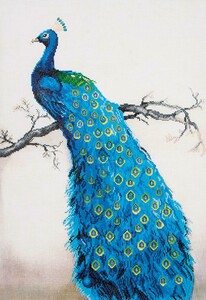 Diamond Dotz Broderie Diamant - Blue Peacock (Diamond Painting, peinture diamant) 4897073241074