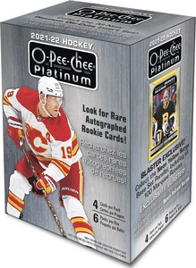 Upper Deck O-pee-chee platinum hockey 21/22 blaster 053334983433