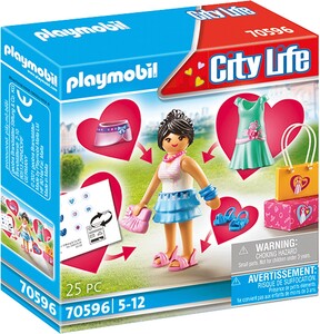 Playmobil Playmobil 70596 Jeune fille stylée (février 2021) 4008789705969