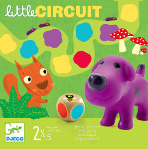 Djeco Little circuit (fr/en) jeu de parcours 3070900085503