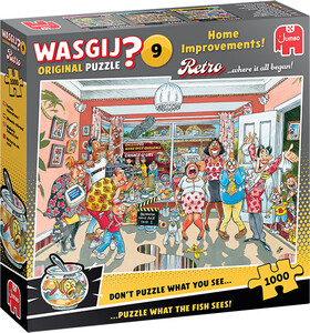 Jumbo Casse-tête 1000 Wasgij Retro orginal #09 Petites rénovations 8721017602811