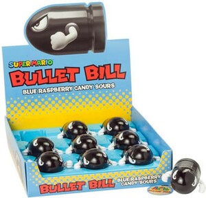 Boston America Corp Bonbons Nintendo Bullet Bill Candy sours 611508172016