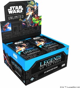 Fantasy Flight Games Star Wars: Unlimited: Legends of the Force - Draft booster box (en) 841333129941
