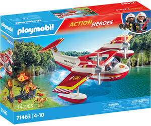 Playmobil Playmobil 71463 Hydravion avec pompier 4008789714633