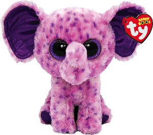 Ty Beanie boos - eva - elephant purple (8") 008421363865