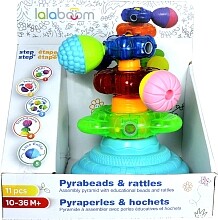 Imports Dragon Lalaboom rattle pyramid 11pcs 672781861219