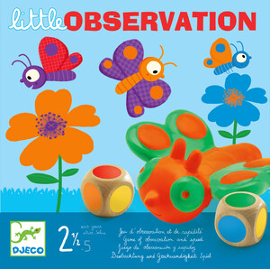 Djeco Little observation (fr/en) jeu d'observation et de rapidité 3070900085510