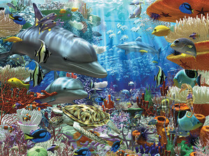 Ravensburger Casse-tête 3000 Vie sous-marine 4005556170272