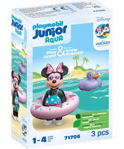 Playmobil Playmobil 71706 Junior Aqua Disney - Voyage à la plage 4008789717061