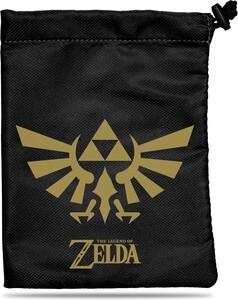 Ultra PRO Pochette à dés noire et dorée The Legend of Zelda 6.25x8.5" 074427852085