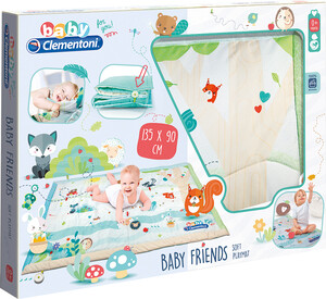 Clementoni Bébé Clementoni Tapis de jeu XL (fr/en) 8005125173181