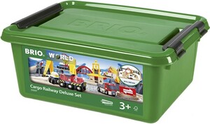 Brio Train Brio Train en bois Circuit grues et chargements 33097 7312350330977