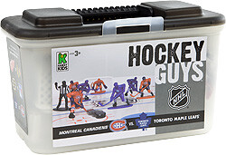 Kaskey Kids Hockey figurines LNH Canadiens de Montréal vs Maple Leafs de Toronto et patinoire (NHL) 054682050068