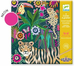 Djeco Cartes à gratter Rococo 3070900097094
