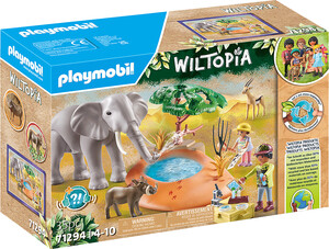 Playmobil Playmobil 71294 Wiltopia - Eléphant au point d'eau 4008789712943
