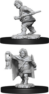 NECA/WizKids LLC Dnd unpainted minis wv11 male halfling rogue 634482900062