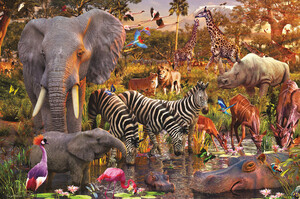 Ravensburger Casse-tête 3000 animaux 4005556170371